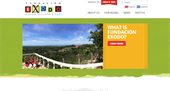 Desktop Screenshot of fundacionexodo.org